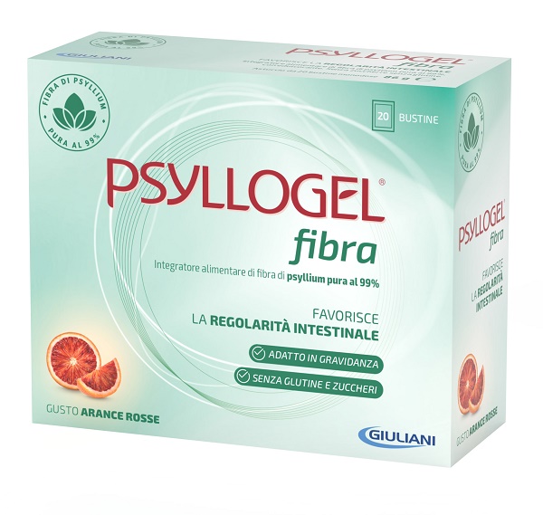 Psyllogel Fibra Arance Rosse - 10 Bustine