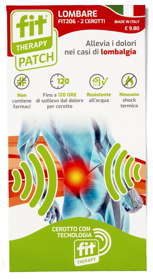 FIT CEROTTO ENERGETICO LOMBARE 2 PEZZI