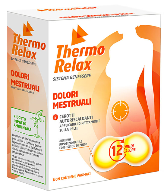 THERMORELAX CEROTTO DOLORI MESTRUALI 3 PEZZI