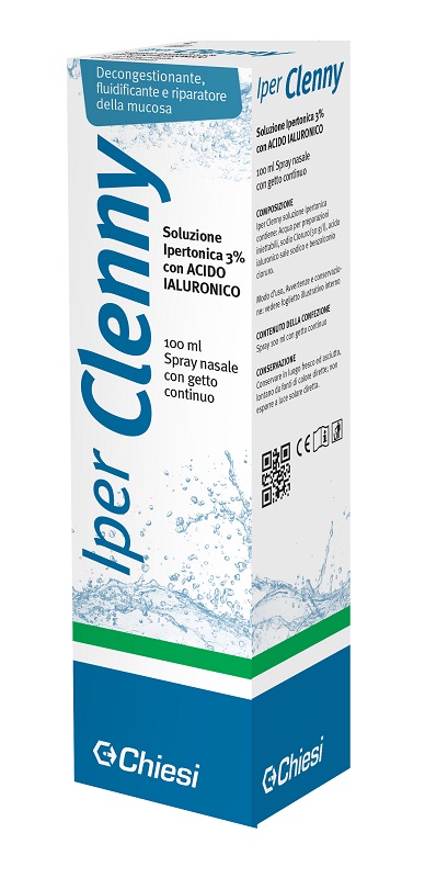 Iper Clenny - Spray Nasale Ipertonico Decongestionante - 100 ml