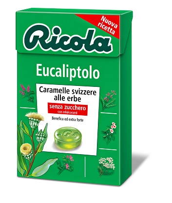RICOLA EUCALIPTOLO SENZA ZUCCHERO 50 G