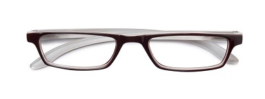 TWINS SILVER TRENDY OCCHIALE PREMONTATO MARRONE/BIANCO +1,00