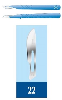 BISTURI PIC MONOUSO STERILE MISURA 22 1 PEZZO