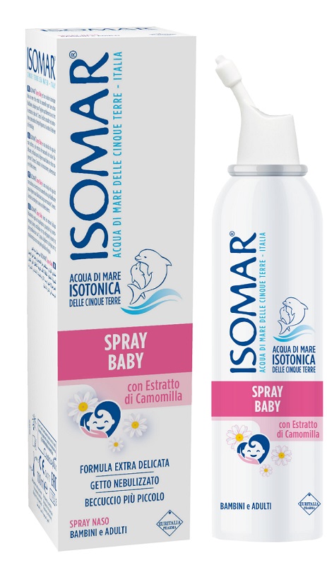 Isomar Naso Spray Fluidificante Baby con Camomilla 100 ml