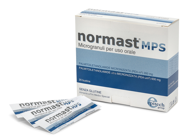 Normast MPS Microgranuli - Integratore per il Controllo della Sindrome del Dolore Misto - 20 Bustine Sublinguali