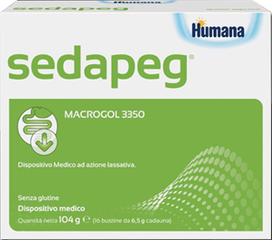 Humana Sedapeg - Trattamento di Stipsi e Intestino Irregolare - 16 Bustine