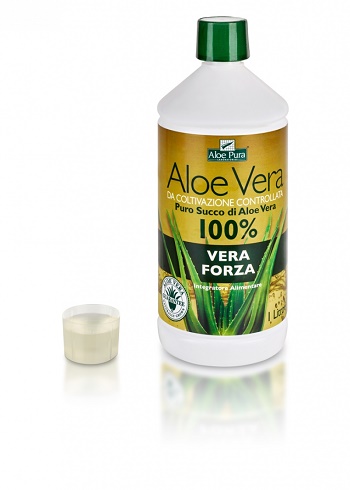 Aloe Vera Pura - Succo di Aloe Pura - 1 Litro