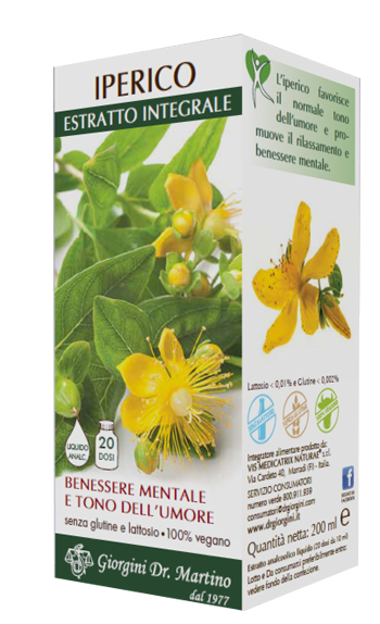 Iperico Estratto Integratore Integratore Rilassante 200 ml
