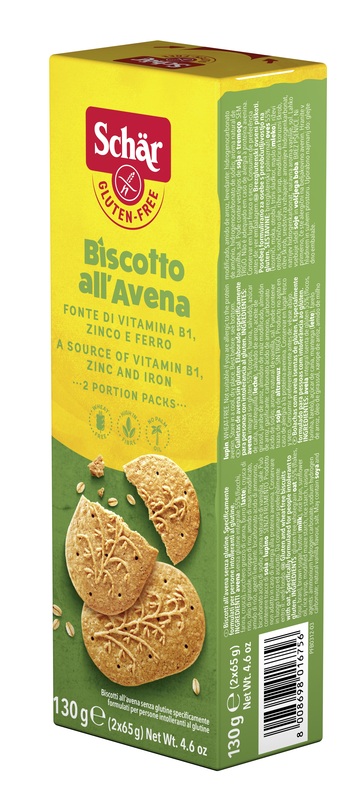 SCHAR BISCOTTI ALL'AVENA 130 G