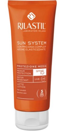 RILASTIL SUN SYSTEM PHOTO PROTECTION THERAPY SPF15 LATTE 100ML