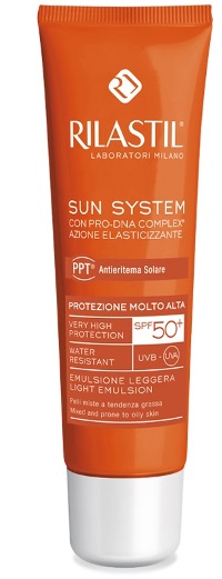 RILASTIL SUN SYSTEM PHOTO PROTECTION THERAPY SPF50+ EMULSIONE PELLI MISTE 50 ML
