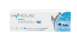 Hymovis Hyadd 4 - Siringa Intra-Articolare con Acido Ialuronico 24 mg - 2 Siringhe x 3 ml