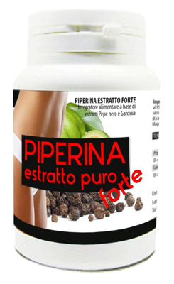Piperina Estratto Puro Forte Integratore Digestivo 60 Capsule