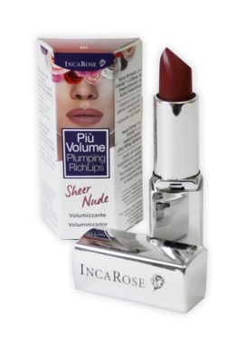 INCAROSE PIU' VOLUME PLUMPING RICHLIPS 01 SHEER NUDE