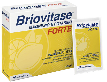 Briovitase Forte - Integratore di Magnesio e Potassio - 10 Bustine