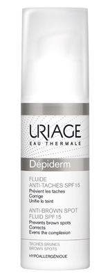 URIAGE DEPIDERM FLUIDO ANTI-MACCHIE SPF 15 30 ML