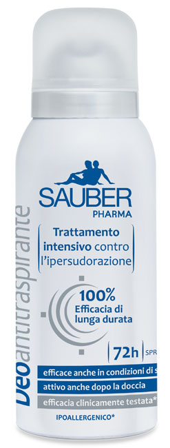 SAUBER ANTITRASPIRANTE 72 ORE SPRAY