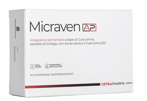 MICRAVEN AP 30 COMPRESSE 1280MG