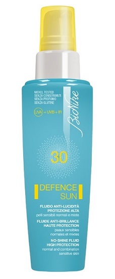 BIONIKE DEFENCE SUN 30 FLUIDO ANTI LUCIDITA' PROTEZIONE ALTA 50 ML