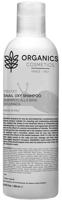 ORG PH SHAMPOO SNAIL OXY