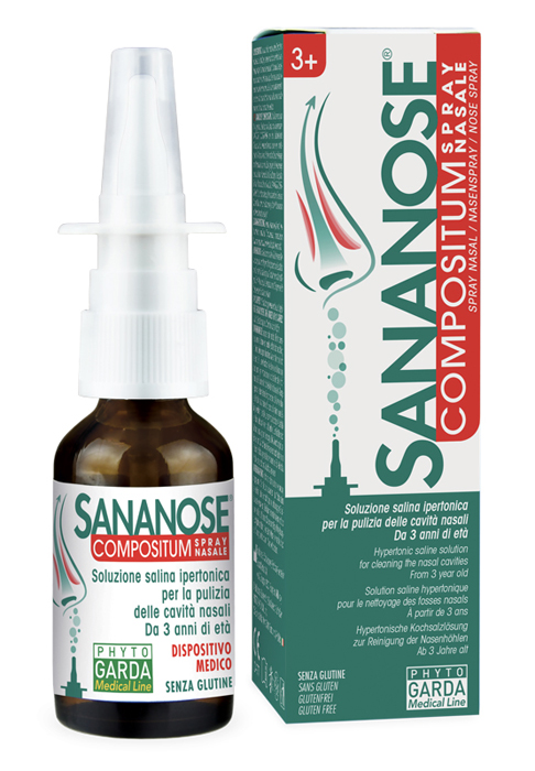 Sananose Compositum - Spray Nasale Decongestionante - 15 ml