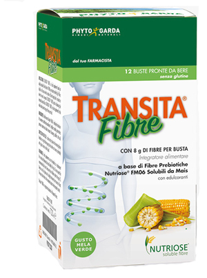 Transita Fibre - Integratore per l'Equilibrio della Flora Intestinale - 12 Buste