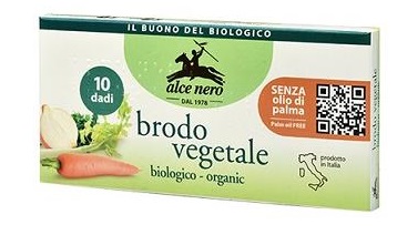 DADO VEGETALE BIO SENZA OLIO DI PALMA 100 G