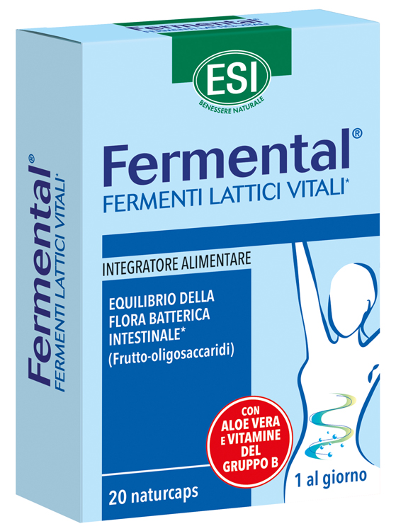 Esi Fermental Max - Integratore per l'Equilibrio della Flora Intestinale - 20 Naturcaps