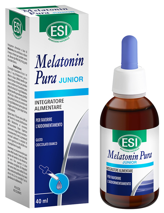 Esi Melatonin Pura Junior - Integratore per Favorire il Sonno - Gocce 40 ml