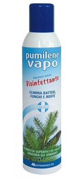 Pumilene Vapo - Disinfettante Spray per Ambienti e Superfici - 250 ml