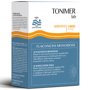 Tonimer Lab Hypertonic Aerosol Decongestionante 18 Flaconcini