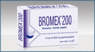 BROMEX 200 15 COMPRESSE 800 MG