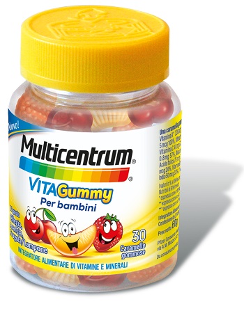 MULTICENTRUM VITAGUMMY 30 CARAMELLE GOMMOSE