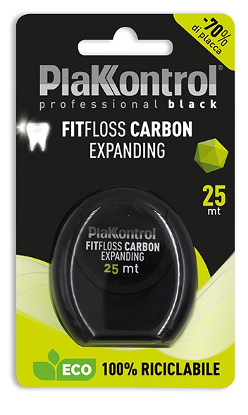 PLAKKONTROL BLACK FLOSS 40MT