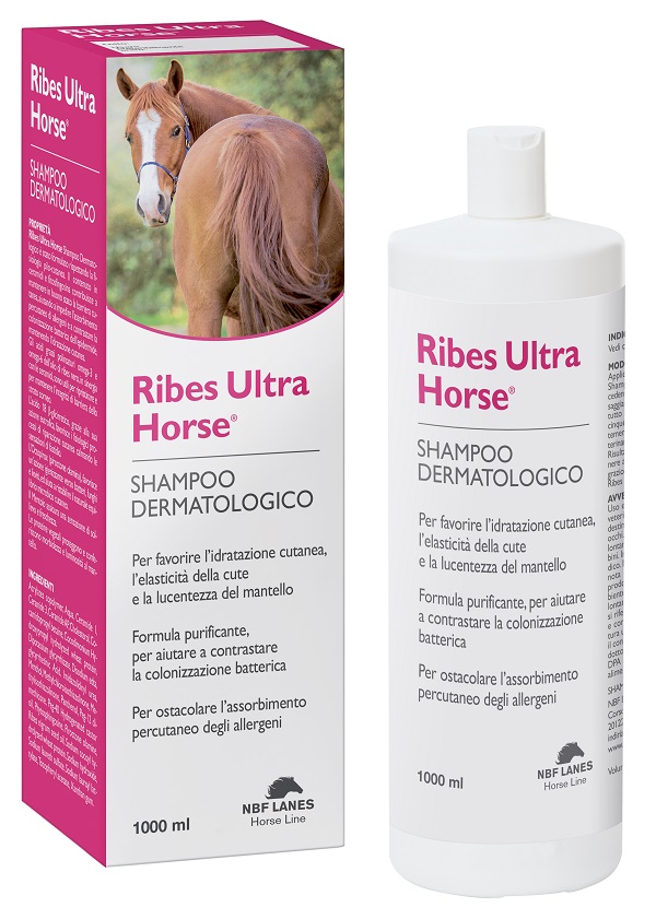 Ribes Ultra Horse Shampoo Balsamo Dermatologico 1000 ml