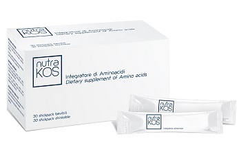 Nutrakos - Integratore di Aminoacidi - 30 Bustine Bevibili x 15 ml