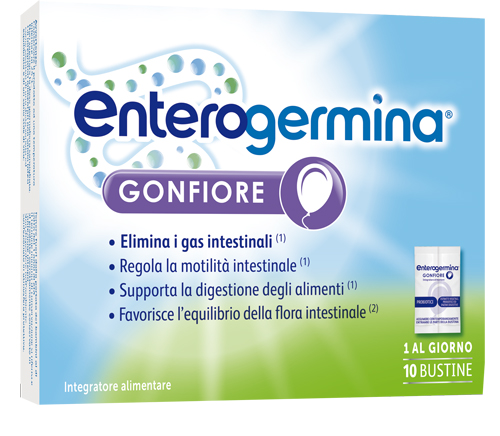 Enterogermina Gonfiore Integratore Probiotico 10 Bustine