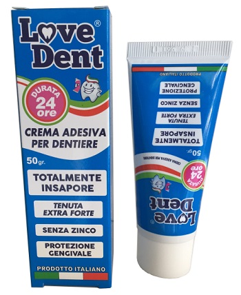 LOVE DENT CREMA ADESIVA PER DENTIERE 50 G