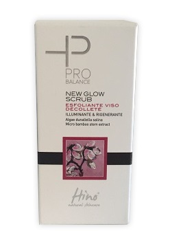 HINO NATURAL SKINCARE PRO BALANCE NEW GLOW SCRUB ESFOLIANTEVISO DECOLLETE 50 ML