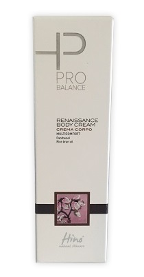 HINO NATURAL SKINCARE PRO BALANCE RENAISSANCE BODY CREAM CREMA CORPO 200 ML