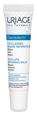 Uriage Bariederm Cica Levres - Balsamo Labbra Riparatore - 15 ml