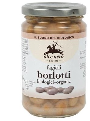Fagioli Borlotti Lessati Biologici 300 g