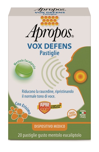 APROPOS VOX DEFENS MENTOLO EUCALIPTOLO 20 PASTIGLIE