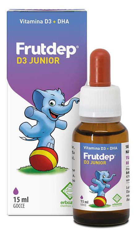 Frutdep D3 Junior - Integratore per Sistema Immunitario - 15 ml