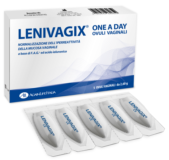 LENIVAGIX ONE A DAY 5 OVULI VAGINALI