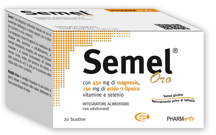 Semel Oro - Integratore Anti-Ossidante - 20 Bustine Orosolubili