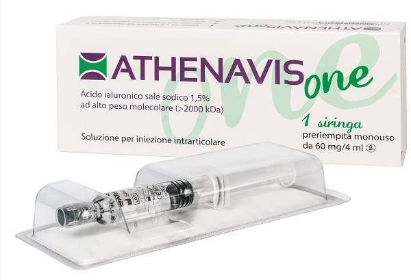 SIRINGA INTRA-ARTICOLARE ATHENAVIS ONE ACIDO IALURONICO 1,5%4 ML
