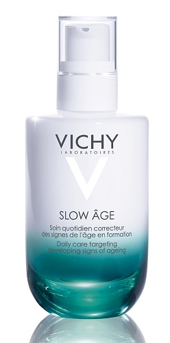 Vichy Slow Age - Fluido Correttivo Viso Anti-Età con Protezione Solare SPF 25 - 50 ml