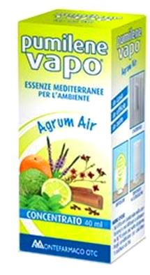 Pumilene Vapo Agrumi Air - Olio Essenziale Concentrato per Ambienti - 40 ml