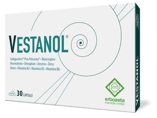 Vestanol - Integratore per il Microcircolo - 30 Capsule